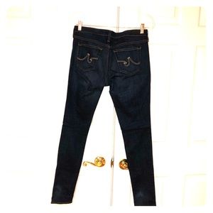 Adriano Goldshcmied Dark Denim Skinny Jeans